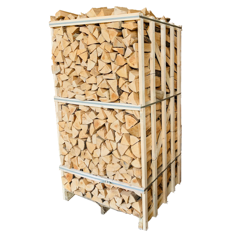 33 cm, 2,85 Ster trockene Brennholzscheite