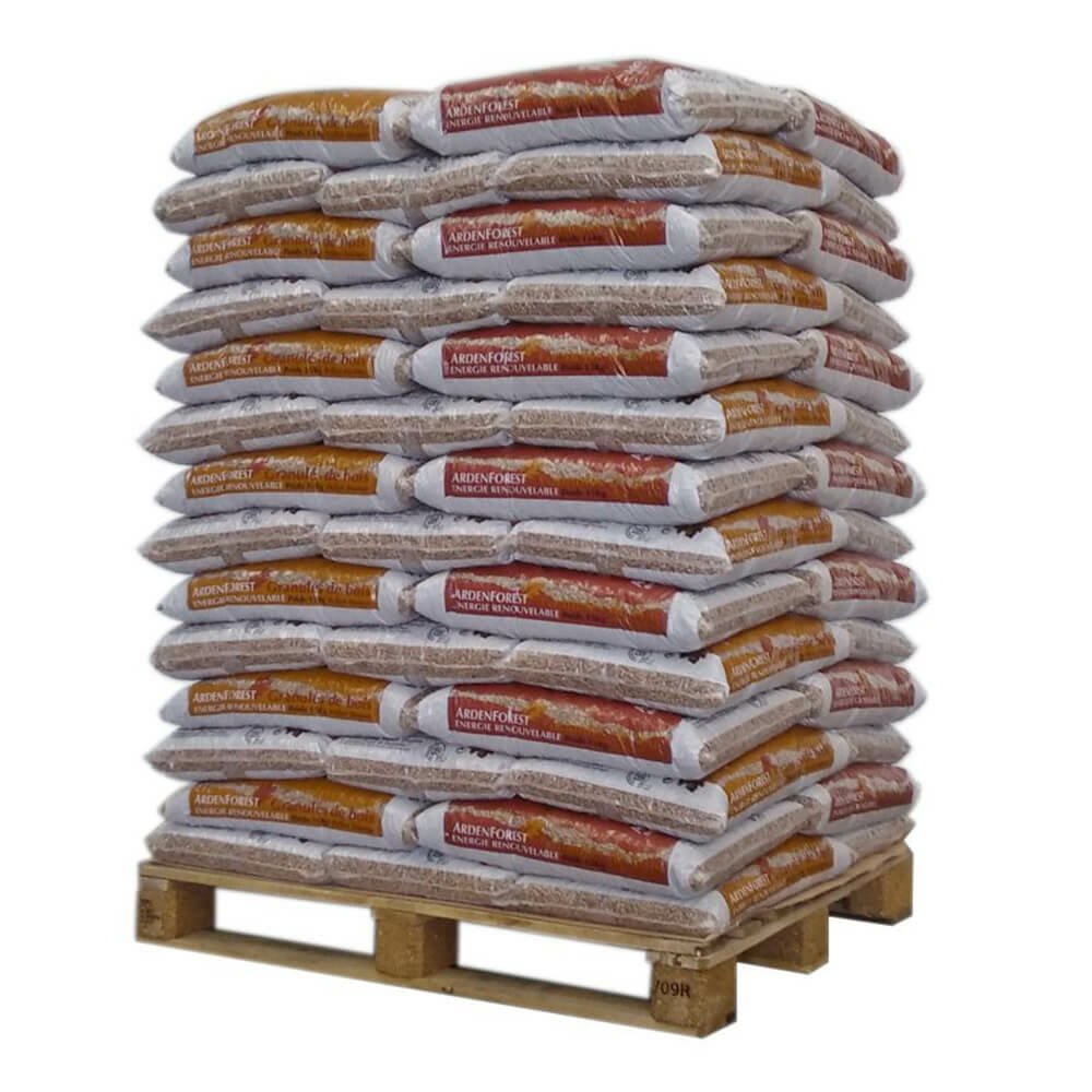 Ardenforest Pellet – Palette mit 70 Säcken à 15 kg