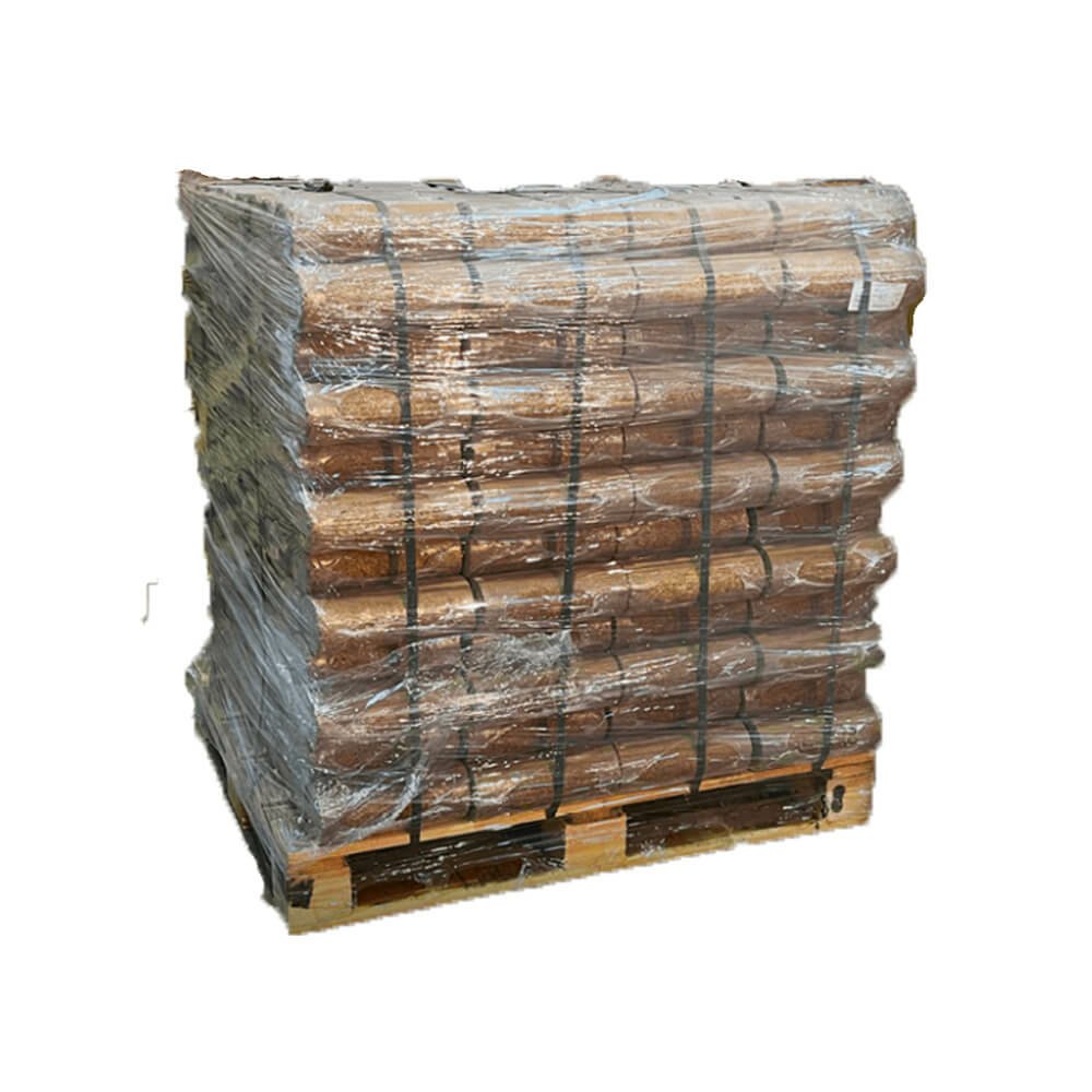 Holzbriketts aus naturbelassenem Holz