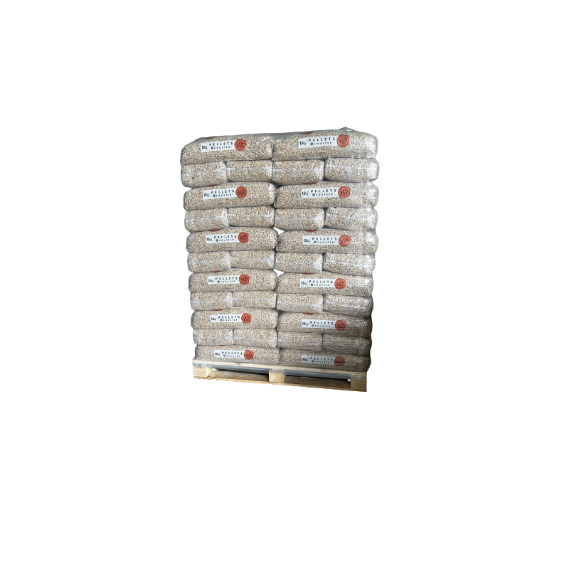 Holzpellets SCHÜSTER – Palette mit 66 Säcken à 15 kg