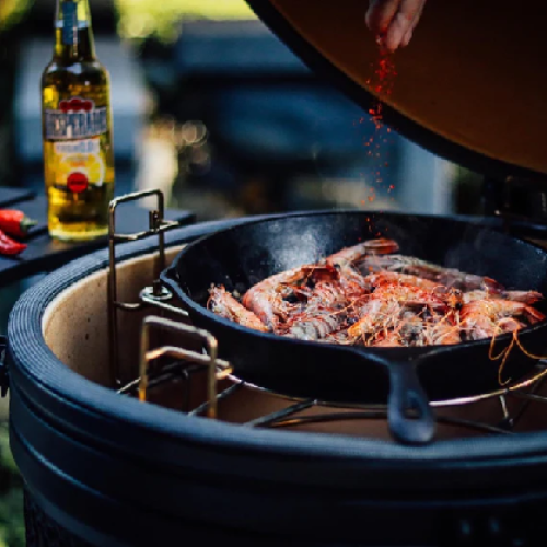 iQ GRILLS® - Classic 21 Zoll - Kamado-Grill mit vollständigem Zubehör