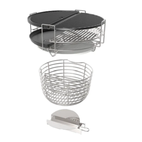 iQ GRILLS® - Classic 21 Zoll - Kamado-Grill mit vollständigem Zubehör