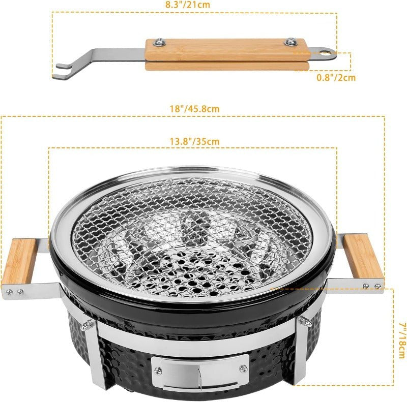 RANCH-T® Shichirin – Tischgrill