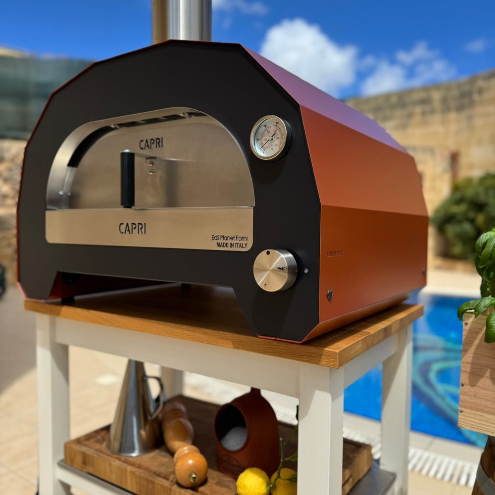Edil Planet Forni® CAPRI Gaspizzaofen für 2 Pizzen
