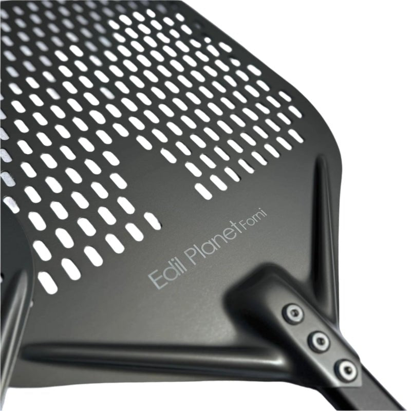 Edil Planet Forni® Set mit gelochter Pizzaschaufel und Wendeschaufel
