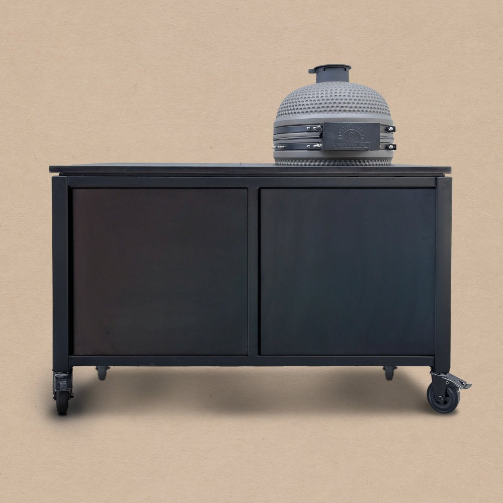 BESTCHARCOAL® Luxuos Aussenküche – Fraké-Hartholz