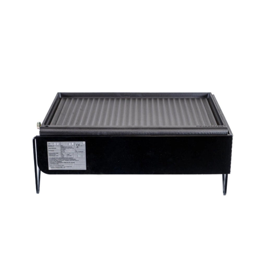 Tisch-Gasgrill aus Gusseisen - 60x40 cm