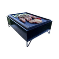 Tisch-Gasgrill aus Gusseisen - 60x40 cm