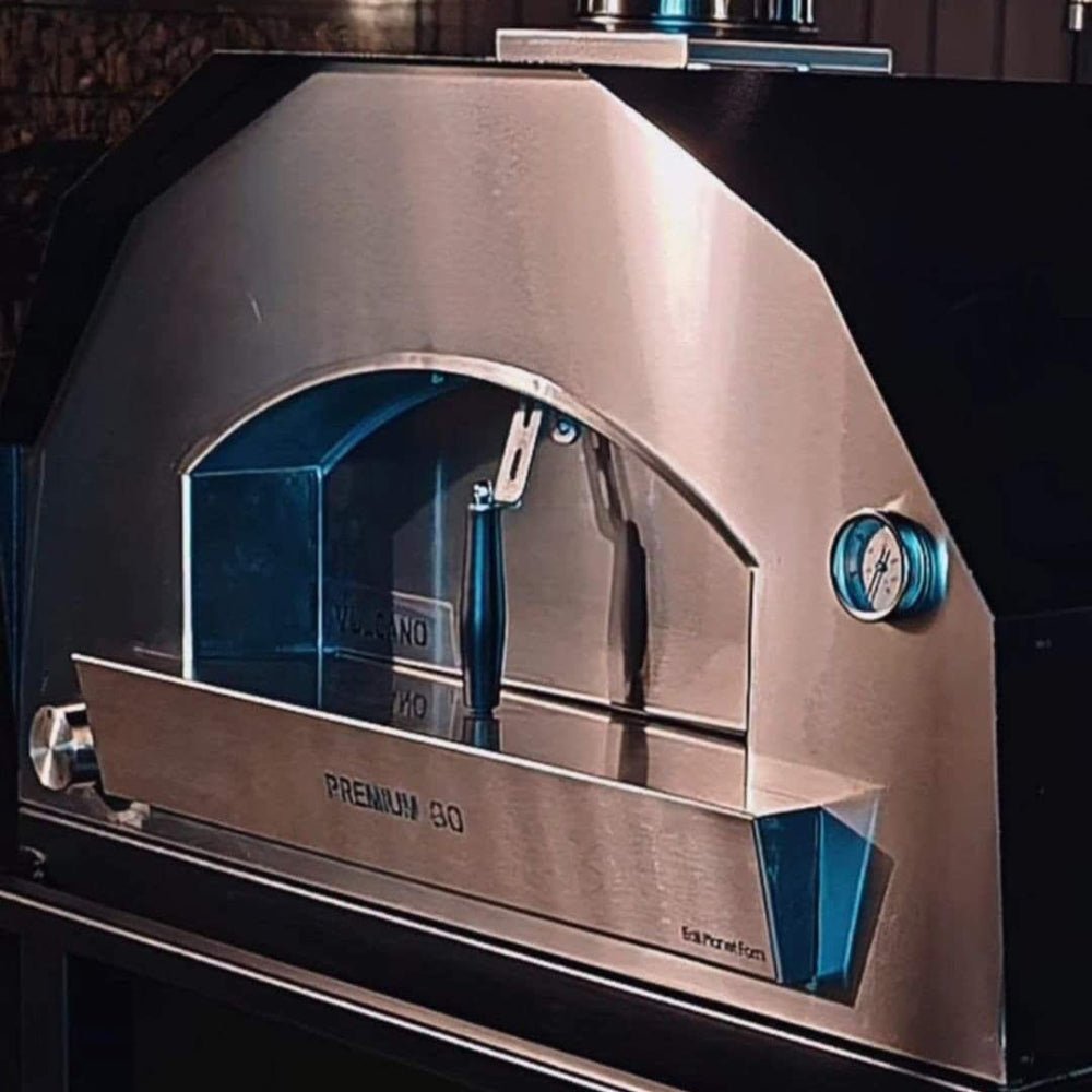 Edil Planet Forni® VULCANO Holz- und Gaspizzaofen für 5 Pizzen