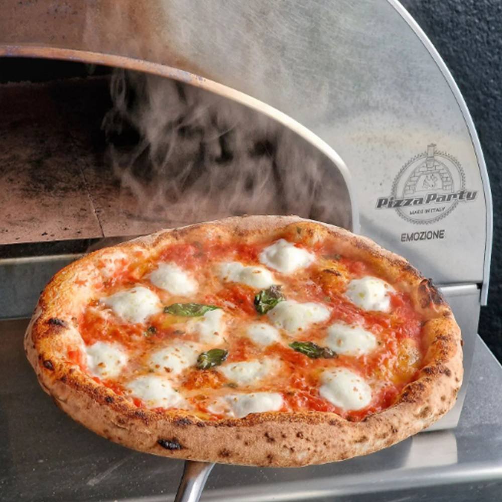 Pizza Party® Emozione Gaspizzaofen für 2 Pizzen