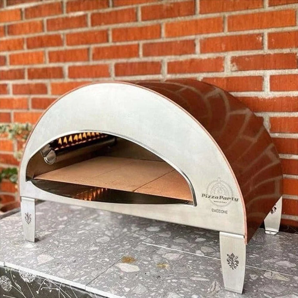 Pizza Party® Emozione Gaspizzaofen für 2 Pizzen
