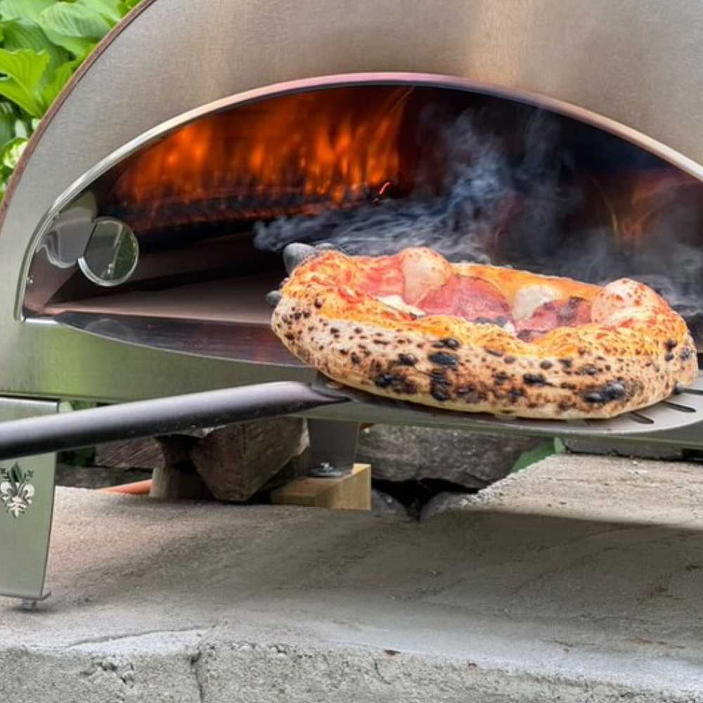 Pizza Party® Ispirazione Gaspizzaofen für 4 Pizzen