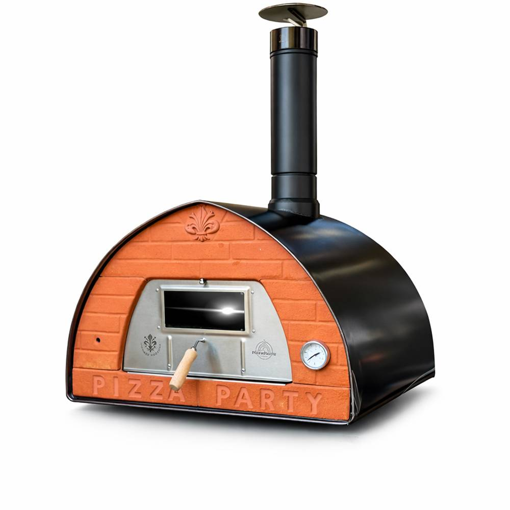 Pizza Party® Pizzone 70 x 90 Holz-Pizzaofen für 4 Pizzen
