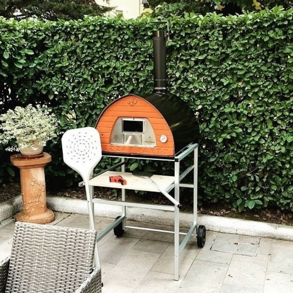 Pizza Party® Pizzone 70 x 90 Holz-Pizzaofen für 4 Pizzen