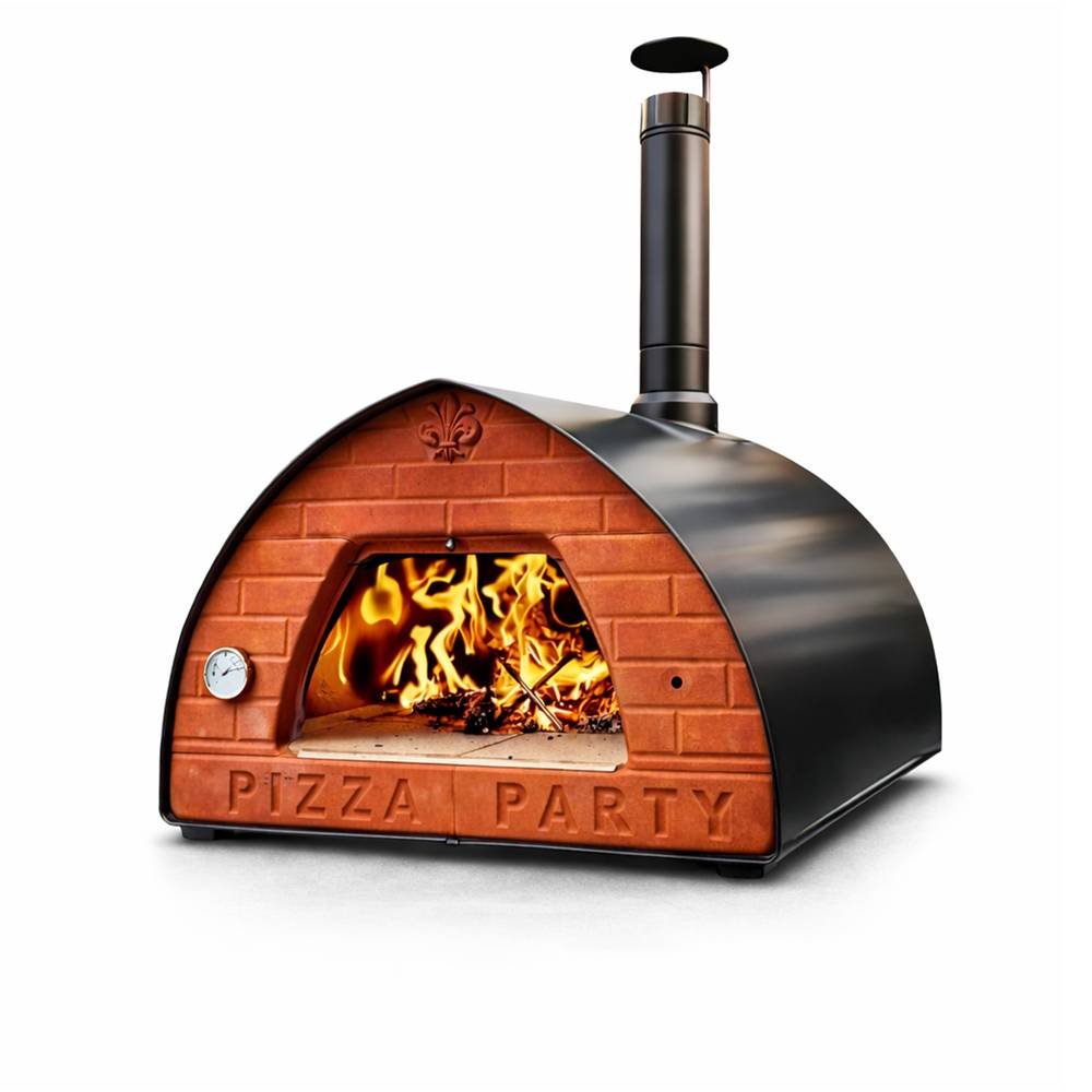 Pizza Party® Pizzone 70 x 90 Holz-Pizzaofen für 4 Pizzen