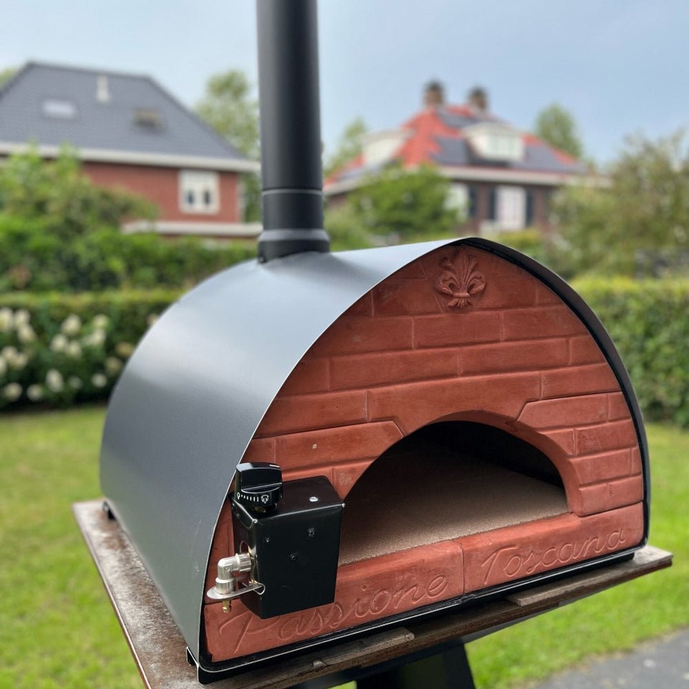 Pizza Party® Bollore Holz- und Gaspizzaofen für 2 Pizzen