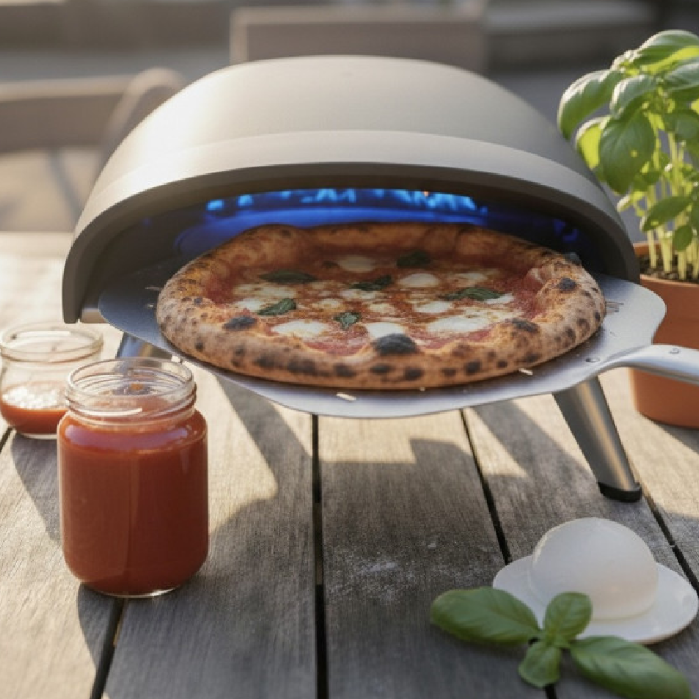 Tentazione AIR Gaspizzaofen mit drehbarem 16-Zoll-Pizzastein