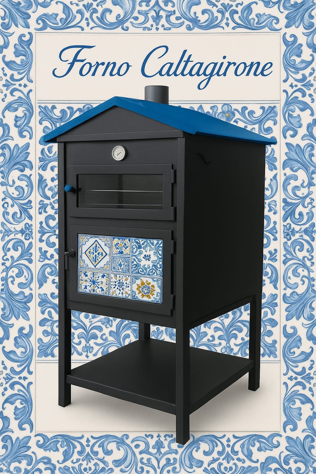 Edil Planet Forni® Caltagirone Holzbackofen