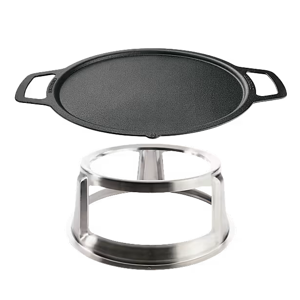 Solo Stove® Bonfire Gusseisen-Plancha mit Halterung