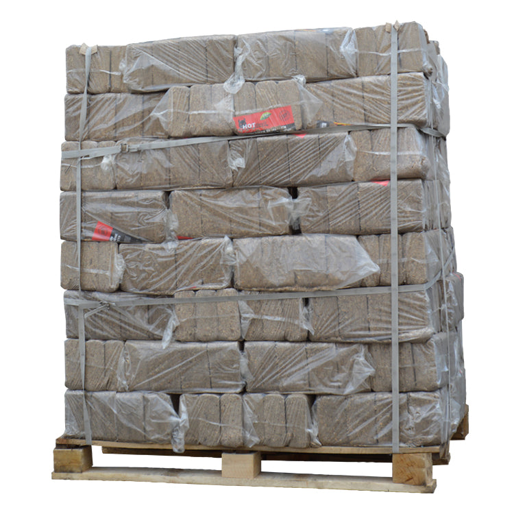 Palette Holzbriketts Ruf 100 % Eiche (960 kg)