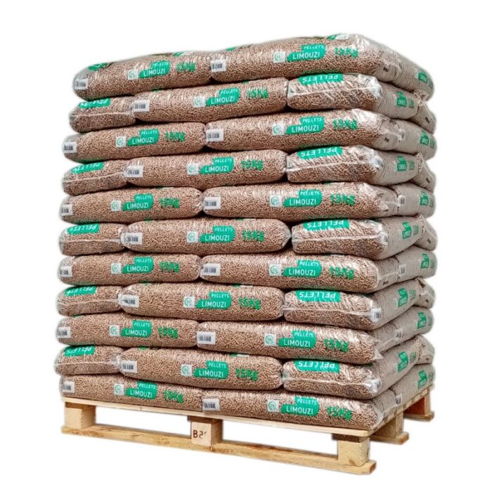 Palette Pellet Limouzi – 66 Säcke à 15 kg