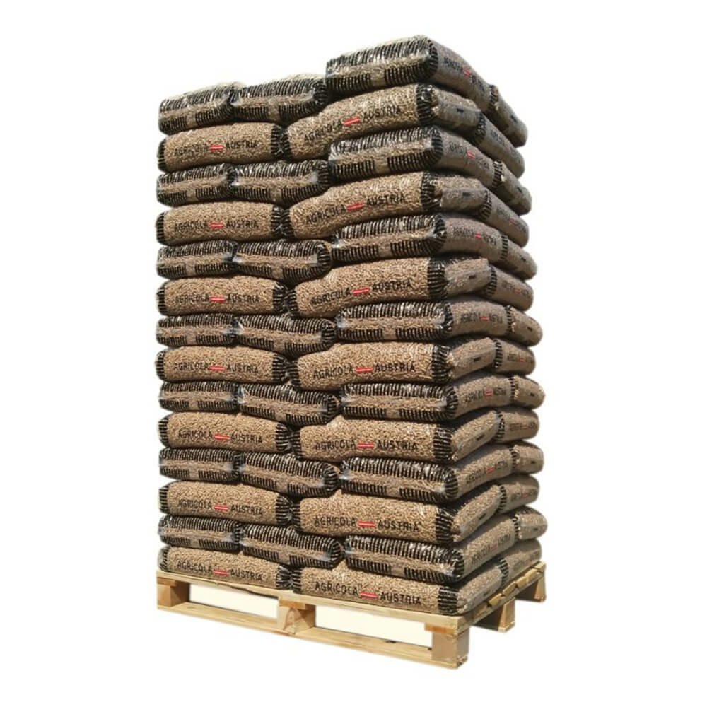 Agrarpellet – Palette mit 70 Säcken à 15 kg
