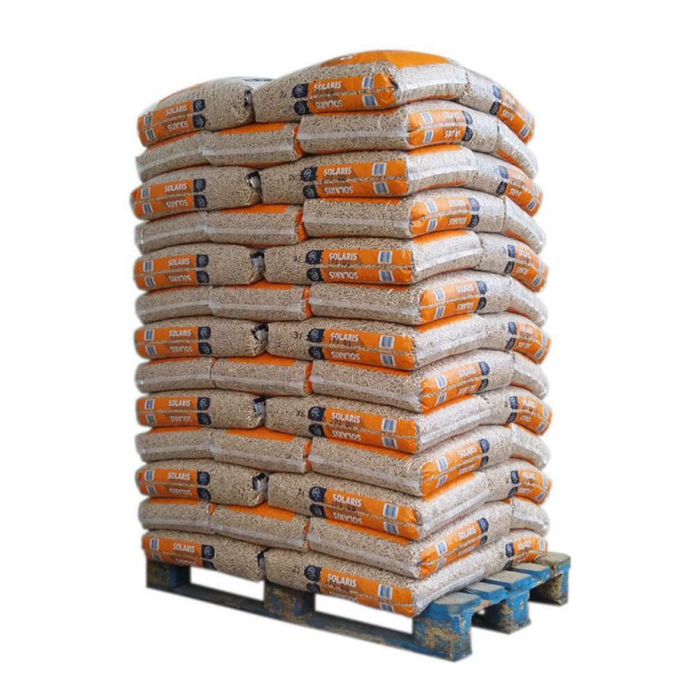 Solaris Pellet – Palette mit 65 Säcken à 15 kg